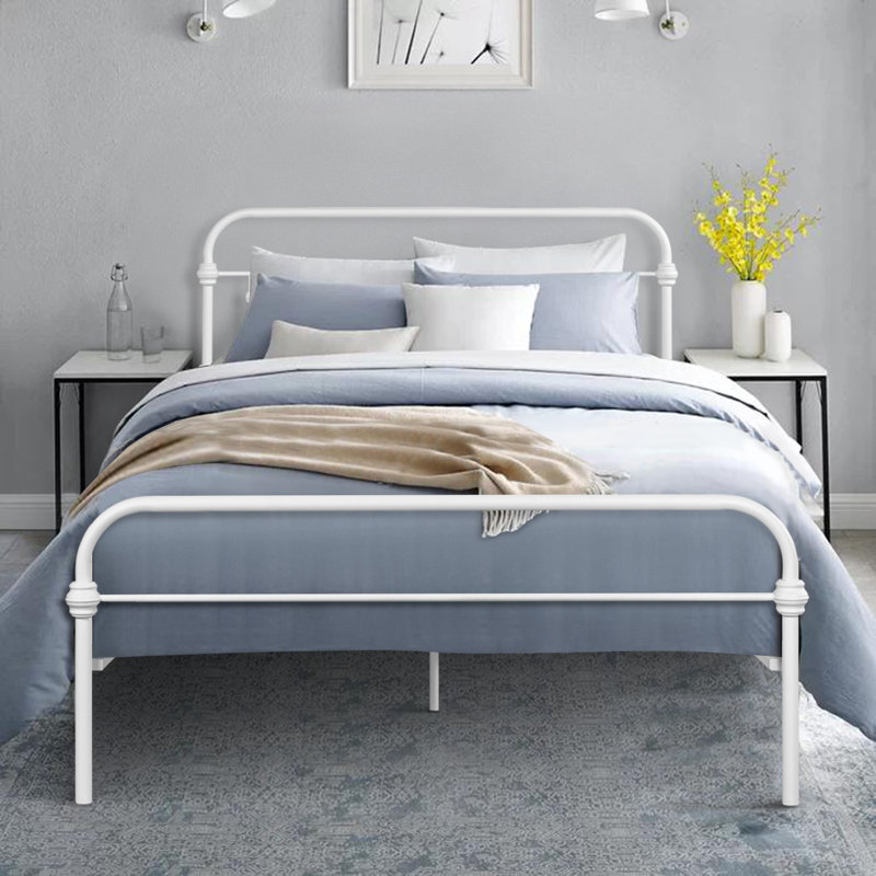 August Grove Arva Metal Bed Reviews Wayfair